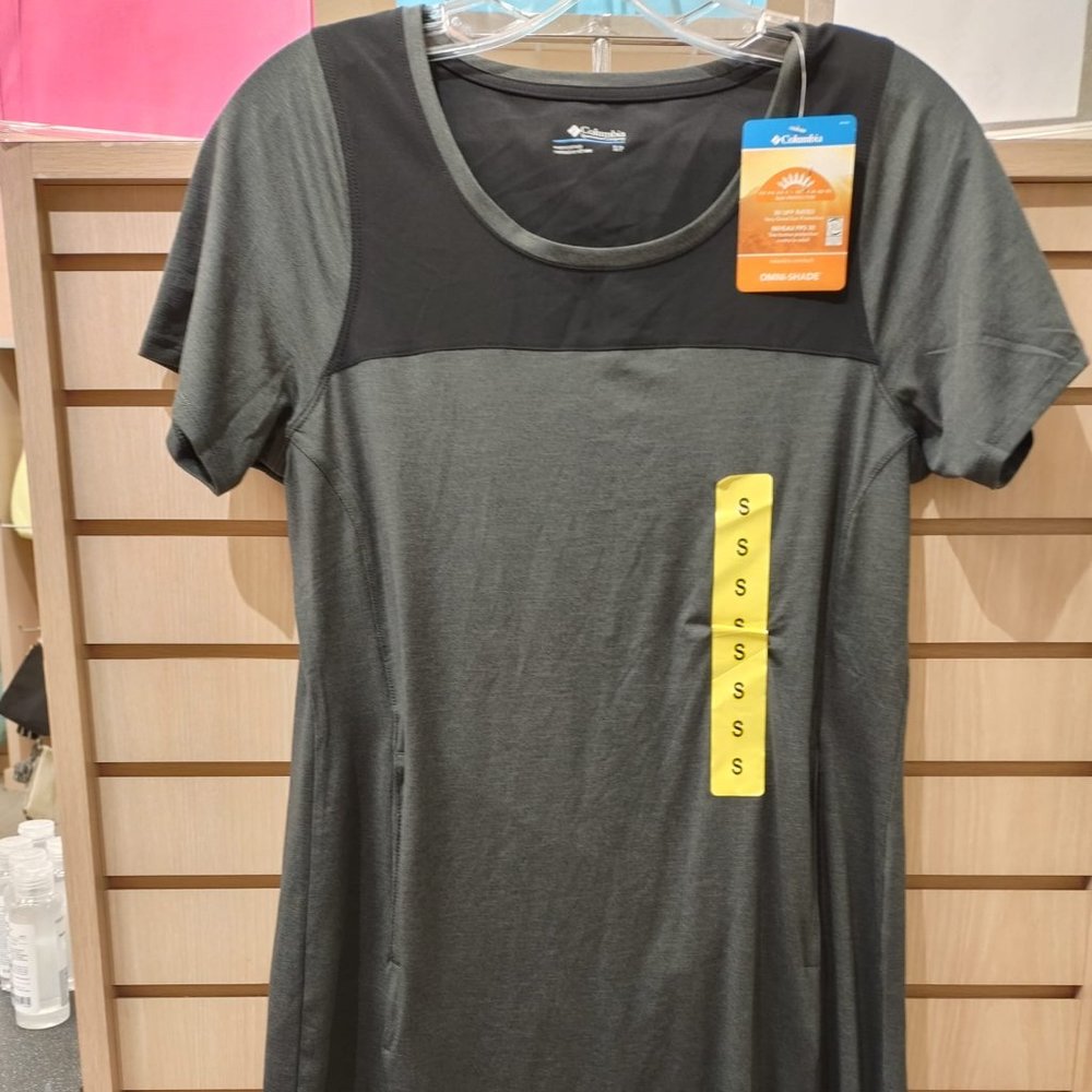 COLUMBIA Women Omni-Shade Sun Dress -Gray - Picture 4 of 13